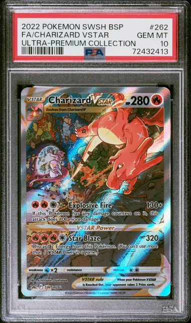 PSA 10 - Black Star Promo - Charizard Vstar #262