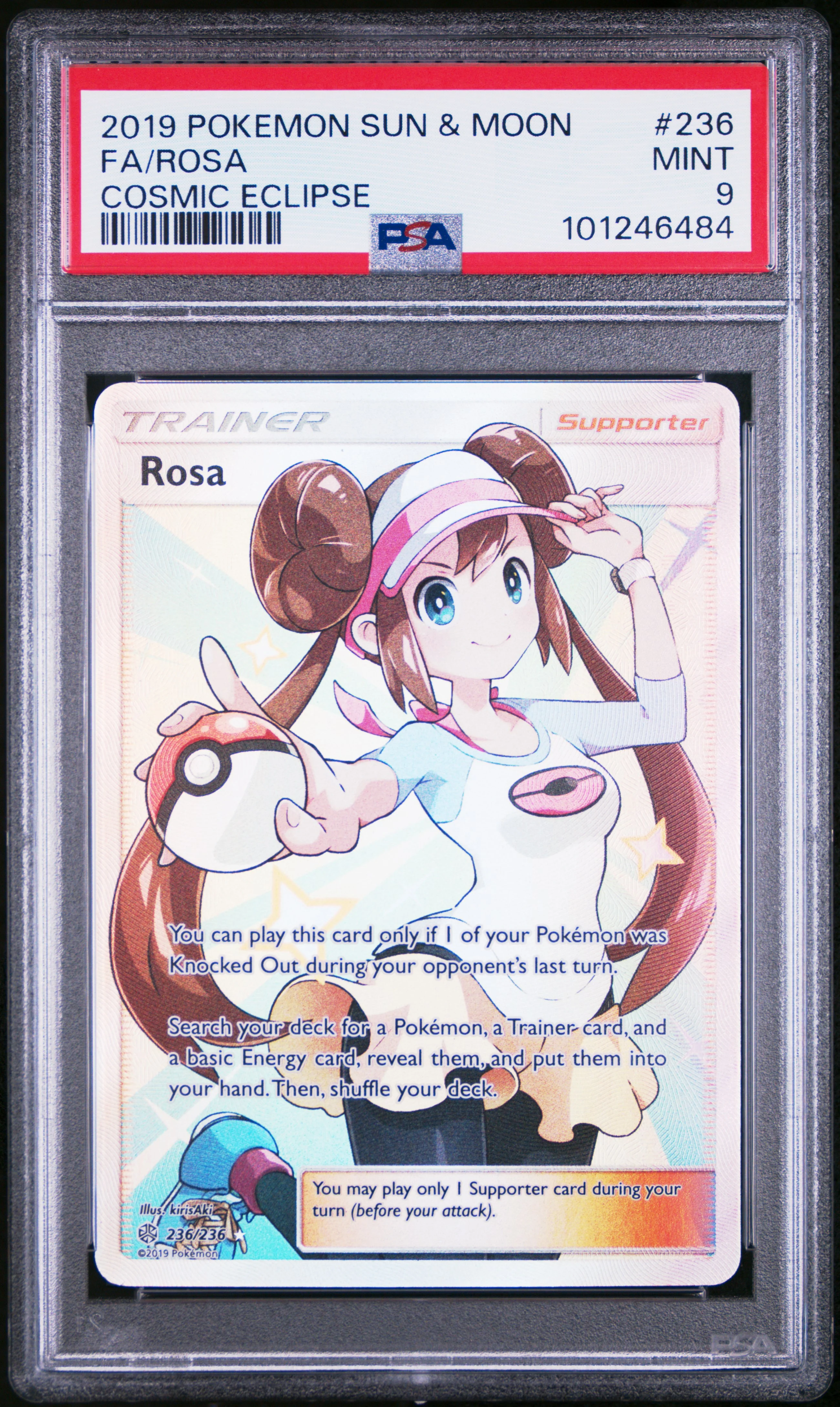 PSA 9 - Cosmic Eclipse - Rosa #236