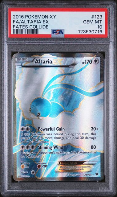 PSA 10 - Fates Collide - Altaria EX #123
