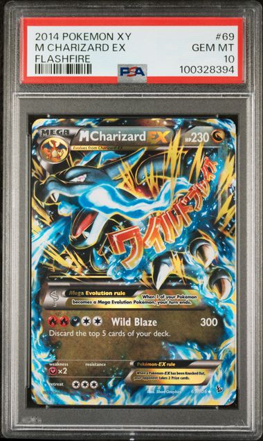 PSA 10 - Flashfire - M Charizard EX #69