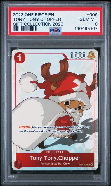 PSA 10 - Gift Collection 2023 - Tony Tony Chopper #006