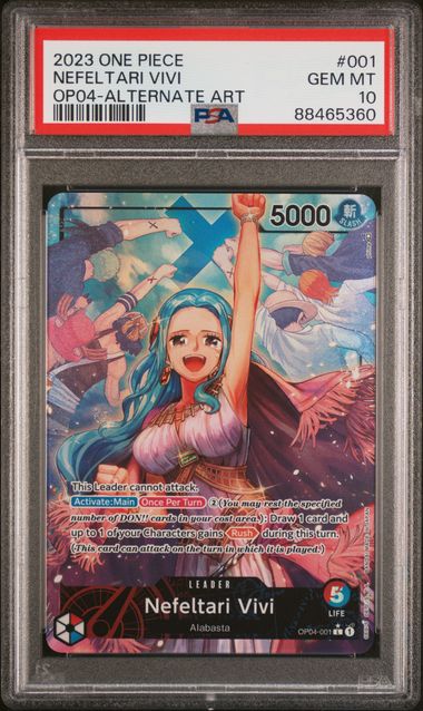 PSA 10 - Kingdom of Intrigue - Nefeltari Vivi Alt Leader #1
