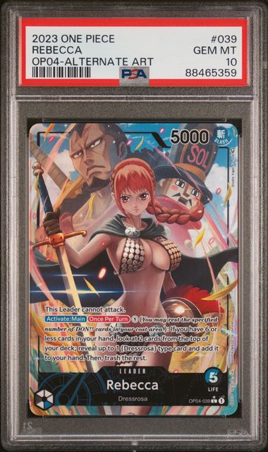 PSA 10 - Kingdom of Intrigue - Rebecca Alt Leader #39