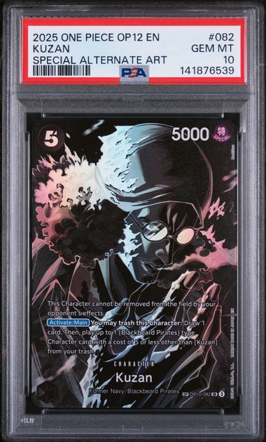 PSA 10 - Legacy of the Master - Kuzan SP #082