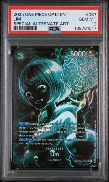 PSA 10 - Legacy of the Master - Lim SP #037