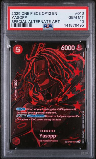 PSA 10 - Legacy of the Master - Yasopp #013