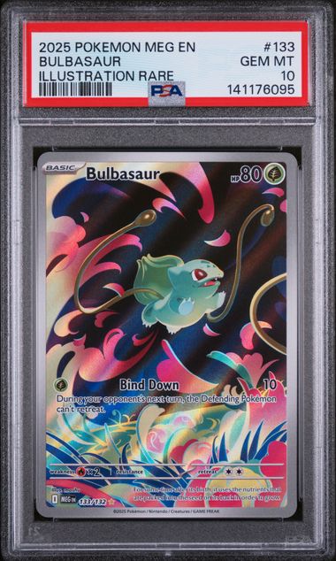 PSA 10 - Mega Evolution - Bulbasaur #133
