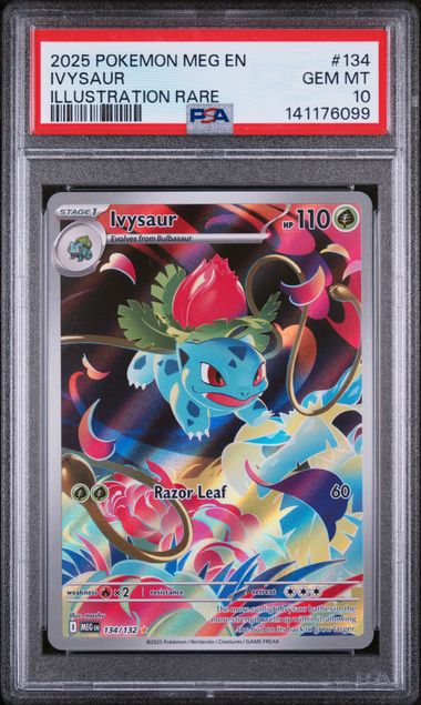PSA 10 - Mega Evolution - Ivysaur #134