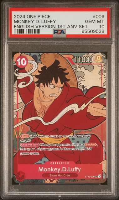 PSA 10 - One Piece English 1st Anniversary  - Sequential Promo Set - Image 5