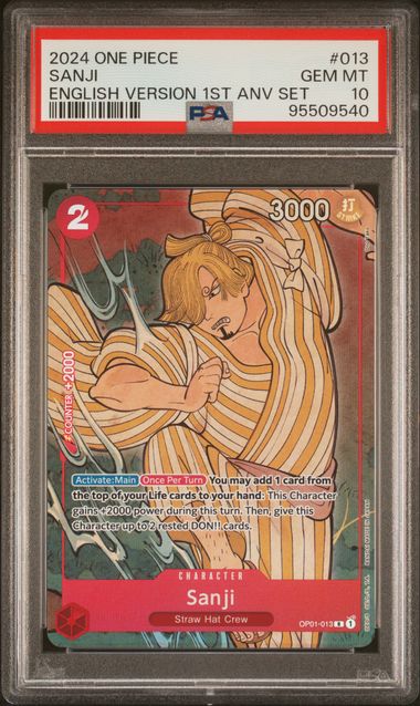 PSA 10 - One Piece English 1st Anniversary  - Sequential Promo Set - Image 7