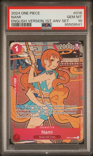 PSA 10 - One Piece English 1st Anniversary  - Sequential Promo Set - Image 8