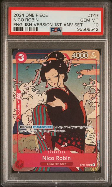 PSA 10 - One Piece English 1st Anniversary  - Sequential Promo Set - Image 9