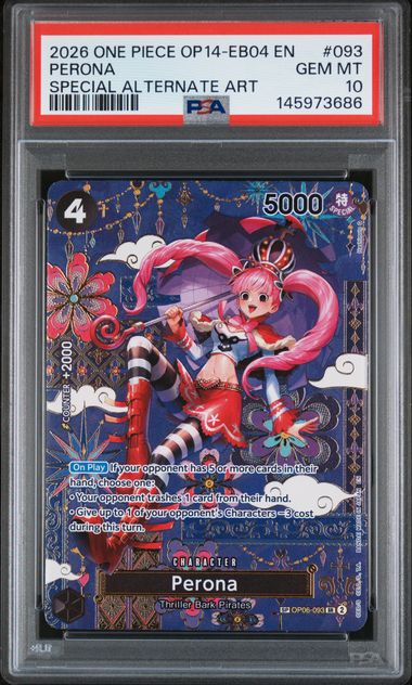 PSA 10 - OP-14 - Perona SP #093
