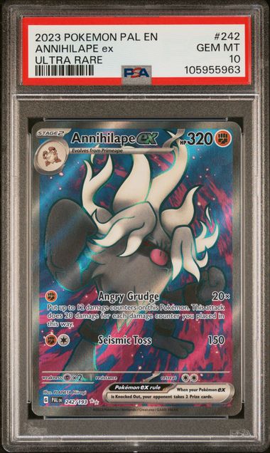PSA 10 - Paldea Evolved  - Annihilape EX #242