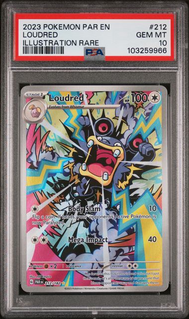 PSA 10 - Paradox Rift - Loudred #212