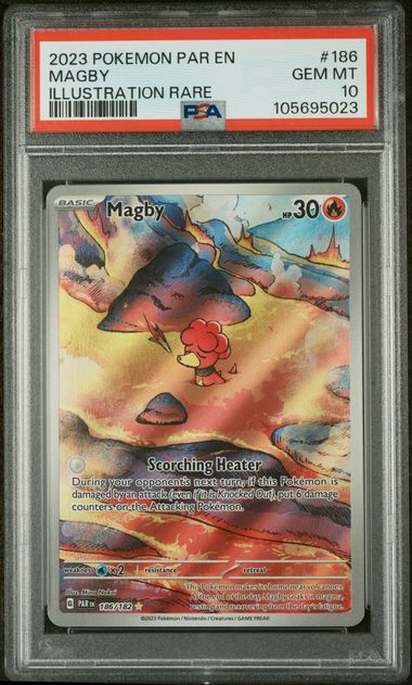 PSA 10 - Paradox Rift - Magby #186