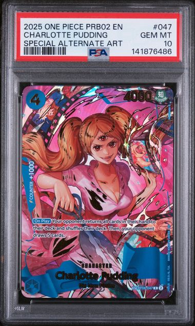 PSA 10 - PRB02 - Charlotte Pudding SP #047
