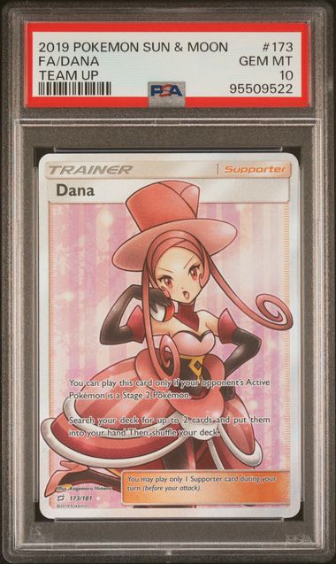 PSA 10 - Team Up - Dana #173 - Image 2