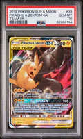 PSA 10 - Team Up - Pikachu & Zekrom Gx #33