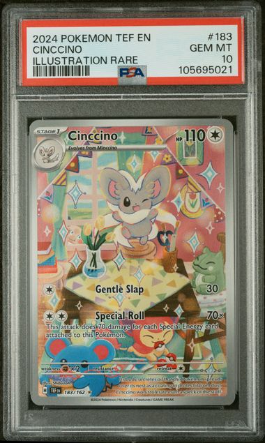 PSA 10 - Temporal Forces - Cinccino #183