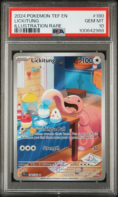 PSA 10 - Temporal Forces - Lickitung #180