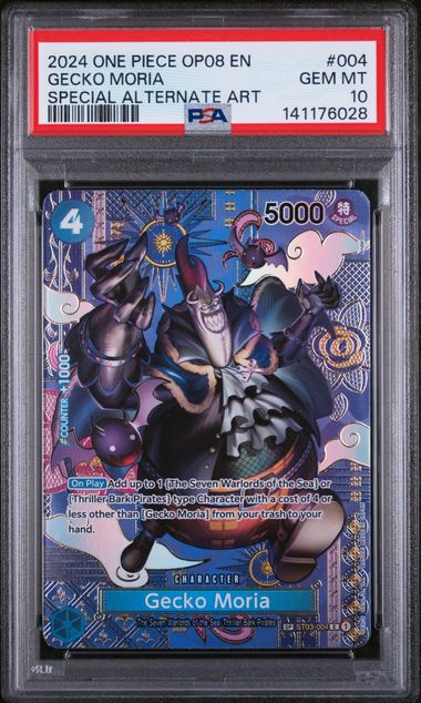 PSA 10 - Two Legends - Gecko Moria SP #004