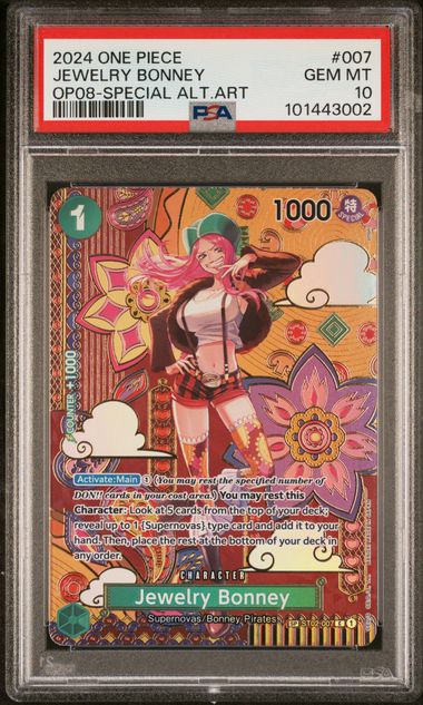 PSA 10 - Two Legends - Jewelry Bonney SP #007