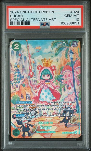 PSA 10 - Wings of Captain - Sugar SP #24