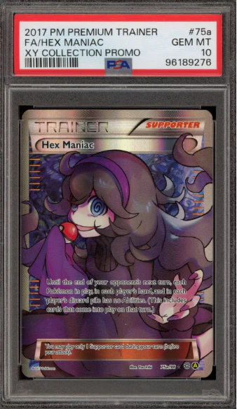 PSA 10 - XY Collection Promo - Hex Maniac #75a