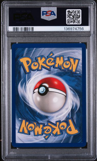 PSA 8 - Jungle 1st Edition - Vaporeon Holo #12 - Image 2