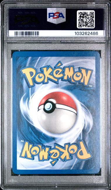 PSA 7 - Neo Genesis 1st Edition  - Meganium Holo #10 - Image 2