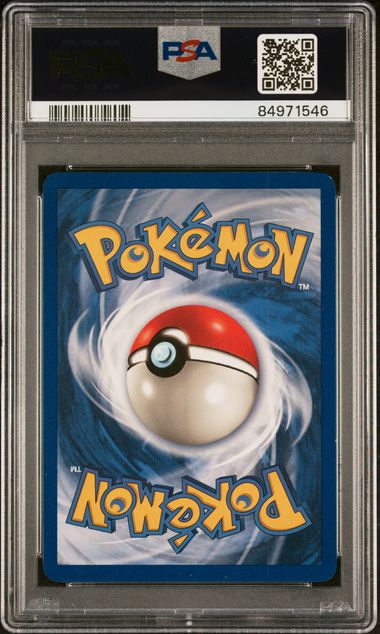 PSA 8 - Fossil Unlimited - Moltres Holo #12 - Image 2