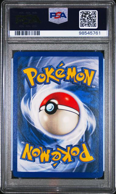PSA 8 - 1999 Pokemon Game (Shadowless) - Poliwrath Holo #13 - Image 2