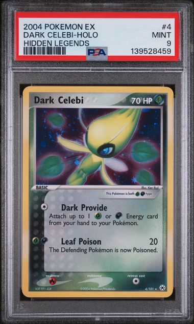 PSA 8 - Hidden Legends - Dark Celebi #4