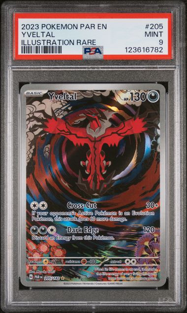 PSA 9 - Paradox Rift  - Yveltal #205