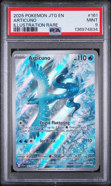 PSA 9 - Journey Together - Articuno #161