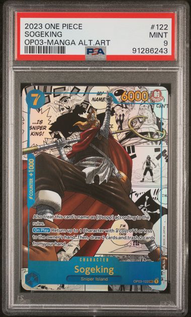 PSA 9 - Pillars of Strength - Sogeking (Manga) #122