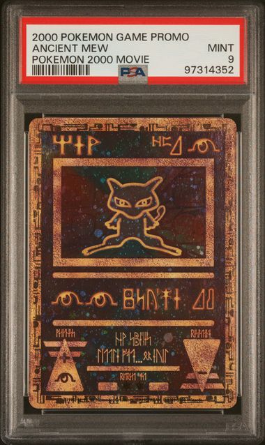 PSA 9 - Pokemon 2000 Movie Promo - Ancient Mew