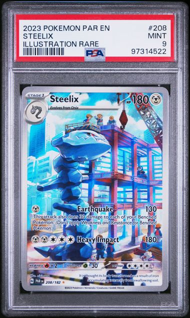 PSA 9 - Steelix #208 - IR Paradox Rift