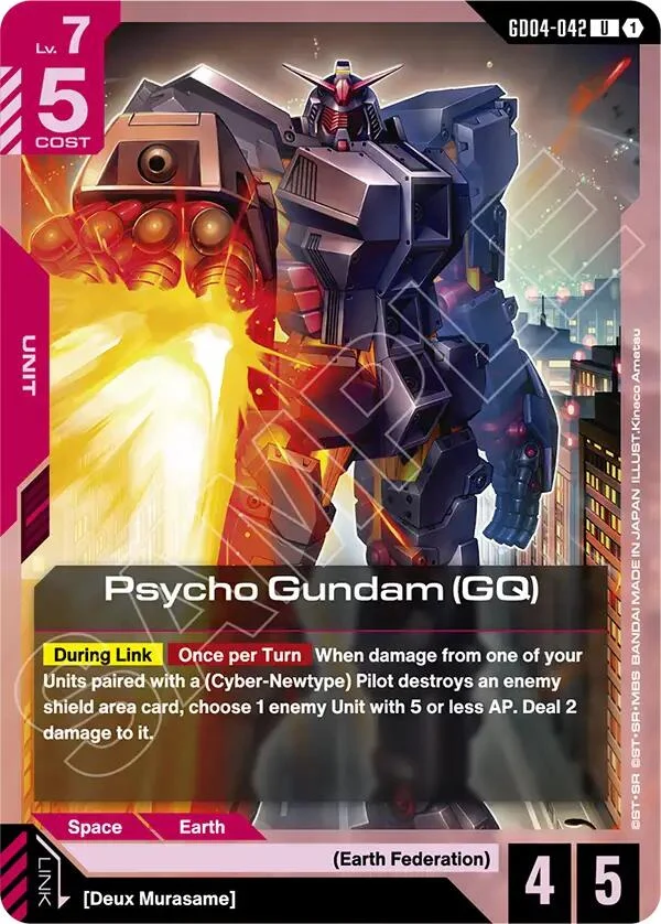 Psycho Gundam (GQ) (GD04-042) (Phantom Aria)