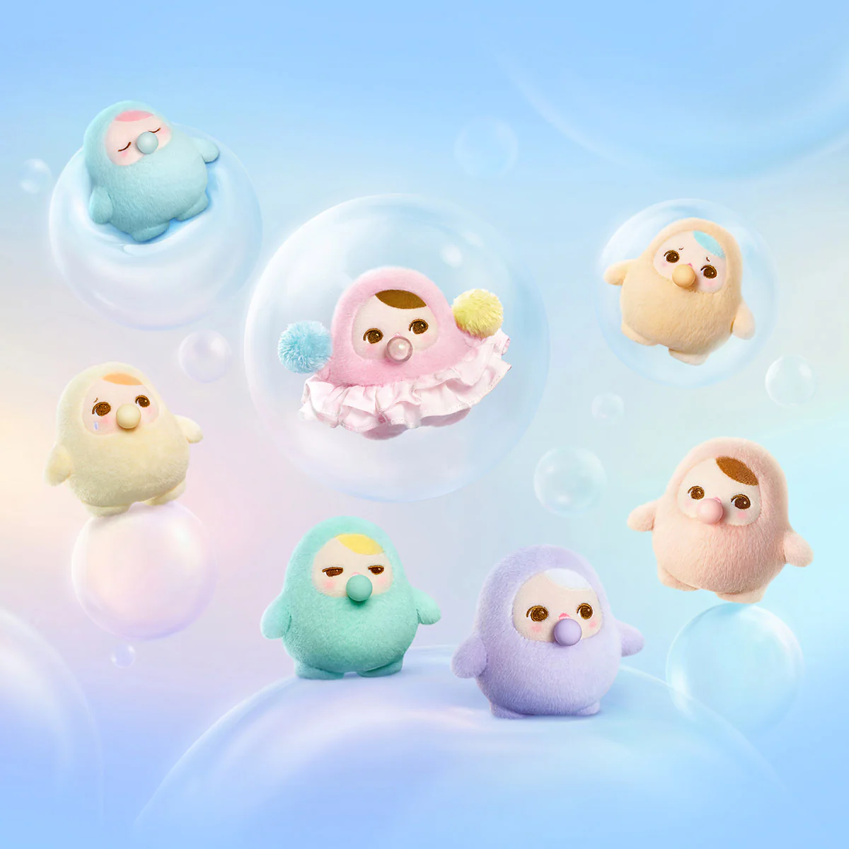 PUCKY BEANIE BUBBLE UP SERIES-Plush Pendant Blind Box - Image 6