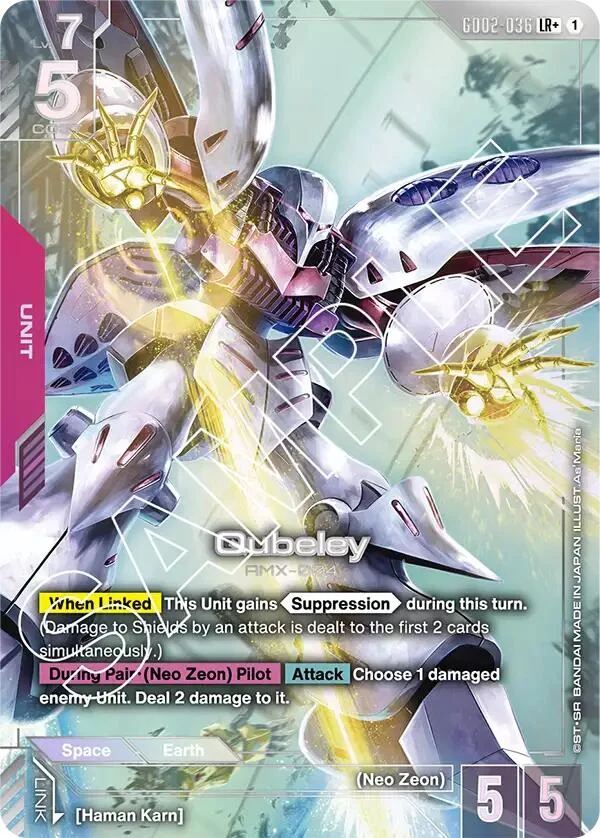 Qubeley (LR+) (GD02-036) (Dual Impact)