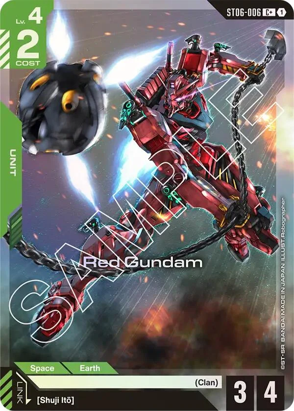 Red Gundam (C+) (ST06-006)