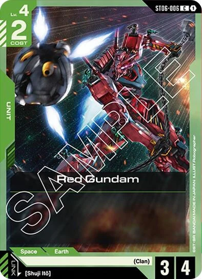Red Gundam (C) (ST06-006)