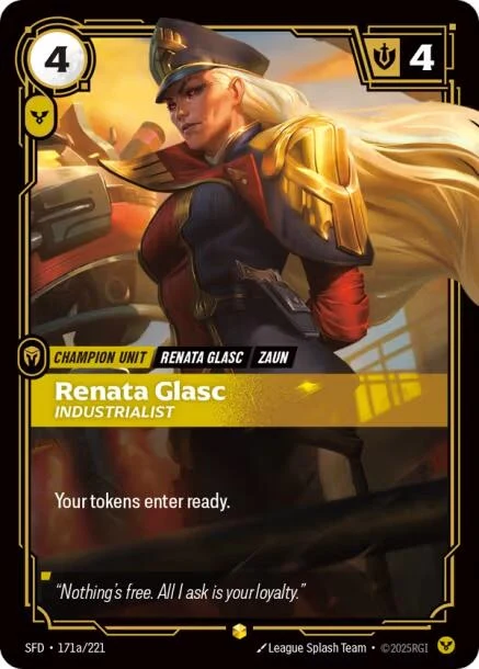 Renata Glasc - Industrialist (Alternate Art) (171a/221) (Spiritforged)