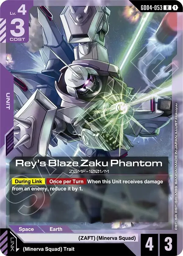 Rey's Blaze Zaku Phantom (GD04-053) (Phantom Aria)