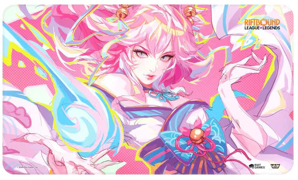 Riftbound Spiritforged Playmat - Spirit Blossom Ahri