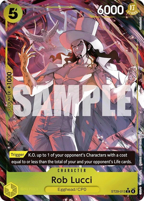 Rob Lucci (Full Art) (ST29-013) (Starter Deck 29: Egghead)