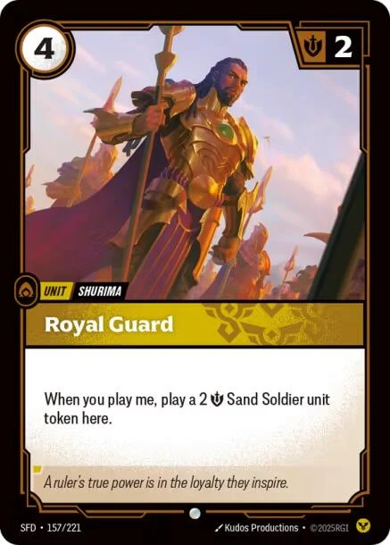 Royal Guard (157/221) (Spiritforged)