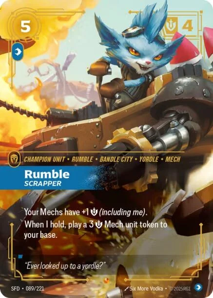 Rumble - Scrapper (089/221) (Spiritforged)